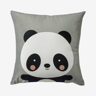 22441 - 488 - Almofada Quadrada Panda Capa (sem enchimento)